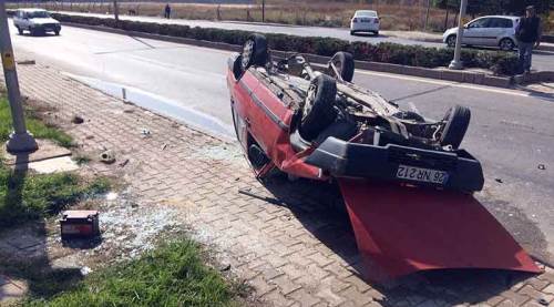 Eskişehir'de korkutan kaza! Yaralılar var...