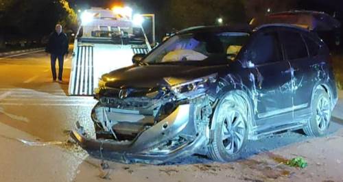 Eskişehir'de korkutan kaza: Yolda takla attı!