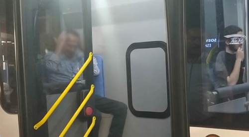 Eskişehir'de korkutan takip: Otobüsten atıldı