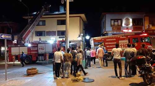 Eskişehir'de korkutan yangın...