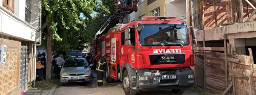 Eskişehir’de korkutan yangın: 2 kişi hastanelik oldu!