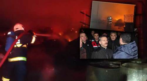 Eskişehir'de korkutan yangın! Alevler içinde kaldı