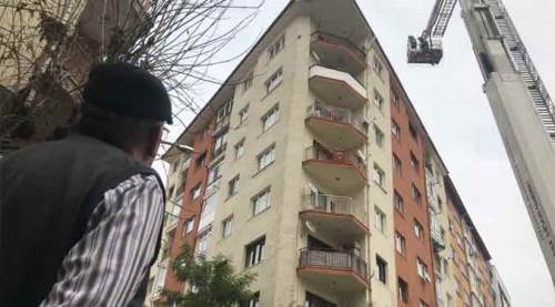 Eskişehir'de korkutan yangın! Vatandaş böyle izledi
