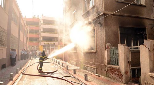 Eskişehir'de korkutan yangın