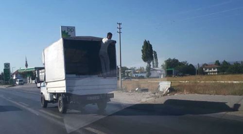 Eskişehir'de korkutan yolculuk