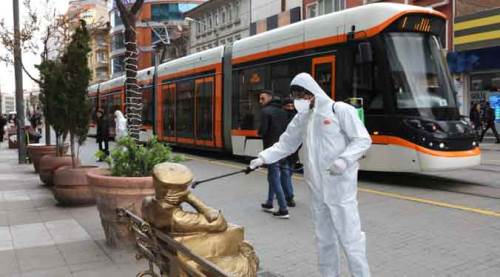 Eskişehir'de koronavirüs ile topyekün mücadele!