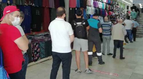Eskişehir’de koronavirüslü günlerde tehlikeli görüntüler