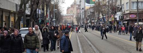 Eskişehir’de kötü hava vatandaşları durduramadı