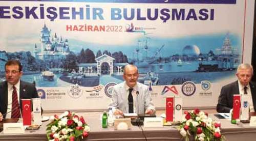 Eskişehir'de kritik toplantı: 9 Başkan bir araya geldi