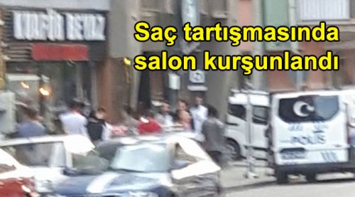 Eskişehir'de kuaförün yaptığı saçı beğenmedi salonu kurşunladı