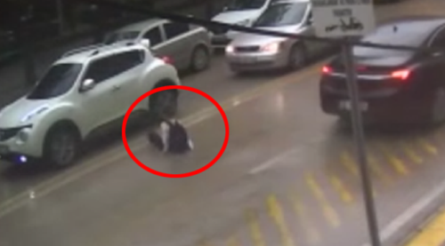 Eskişehir'de küçük çocuk ölümden böyle döndü