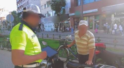 Eskişehir'de kural ihlali yapan motosikletli sürücülere ceza