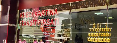 Eskişehir’de kuyumcularda kredi kartı dönemi!
