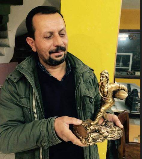 Eskişehir'de lületaşını Seyit Onbaşı için işledi