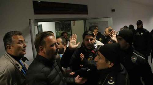 Eskişehir’de maç bitti, olaylar çıktı!