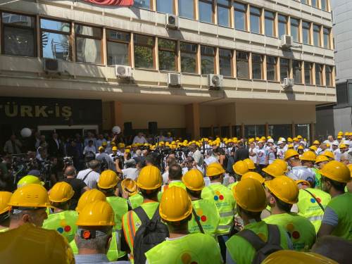 Eskişehir'de maden işçisinin grevine ‘milli güvenlik’ engeli