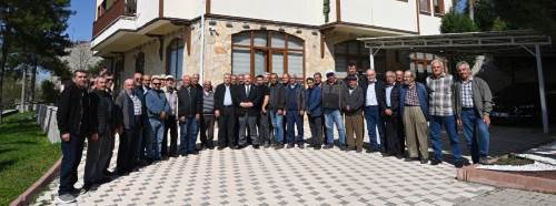 Eskişehir’de mahalle sakinlerinden Serhat Hamamcı’ya anlamlı ziyaret