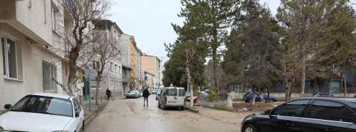 Eskişehir’de mahalleli çamur deryasında kaldı