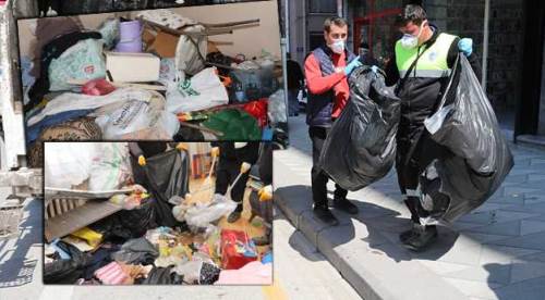 Eskişehir'de mahalleyi kokudan kurtaran operasyon: 5 kamyon çöp çıktı!