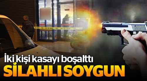 Eskişehir'de marketten silahlı soygun
