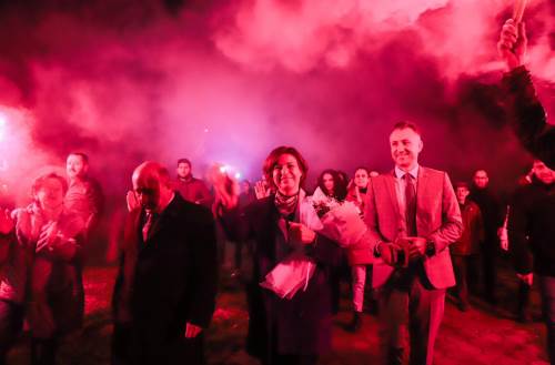 Eskişehir'de meşaleleri onun için yaktılar: Ünlüce böyle karşılandı!