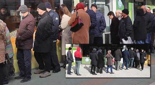 Eskişehir'de metrelerce kuyruk: O marketlerde ücretsiz!