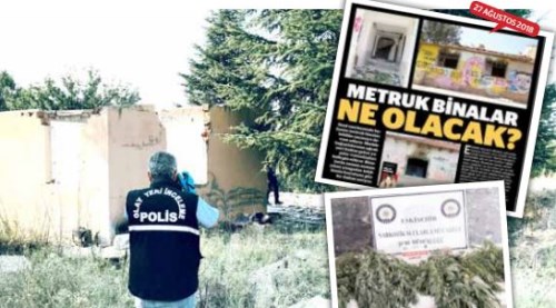 Eskişehir'de metruk evlerde neler oluyor? 