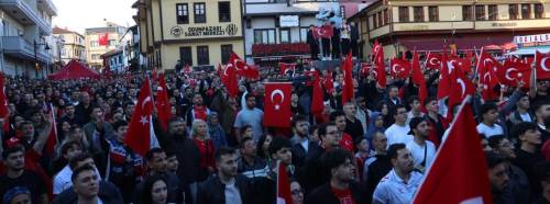 Eskişehir’de milli maç coşkusu Odunpazarı’nı doldurdu