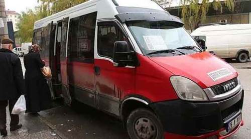 Eskişehir'de minibüs esnafı dertli
