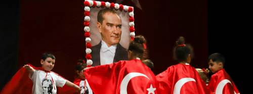 Eskişehir’de miniklerden Cumhuriyet Bayramı’na özel gösteri