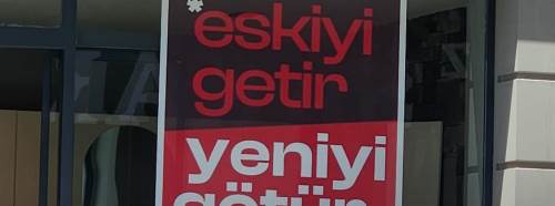 Eskişehir'de mobilyacılardan dikkat çeken kampanya