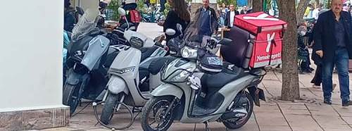 Eskişehir'de motor parkı ihlalleri yayaları mağdur ediyor!