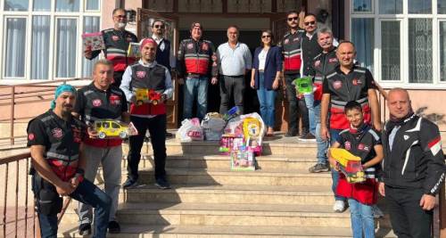 Eskişehir'de motorla gelen mutluluk: Yüzler güldü