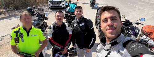 Eskişehir’de motorunu bağlayan polisle yıllar sonra tekrar karşılaştı!