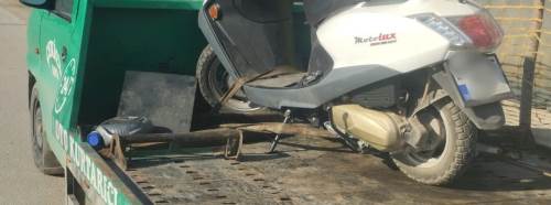 Eskişehir’de motosiklet kazası: Kurye yaralandı