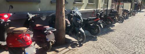 Eskişehir'de motosiklet yoğunluğu dikkat çekiyor