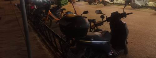 Eskişehir’de motosiklet yoğunluğu kaldırım geçişini zorlaştırıyor