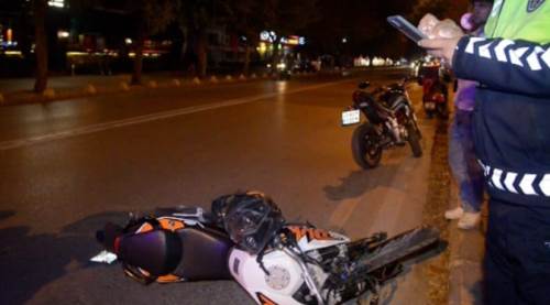 Eskişehir'de motosikletiyle çarptı: 1 ağır yaralı!