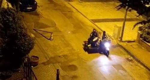 Eskişehir’de motosikletli davulcu görenleri şaşırttı!