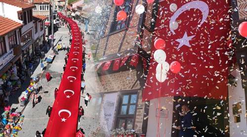 Eskişehir'de muhteşem kutlama	