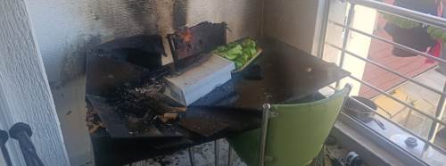 Eskişehir'de mutfakta çıkan yangın panik yarattı