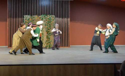 Eskişehir'de Nasreddin Hoca Tiyatro Festivali'nde minik öğrenciler tam not aldı