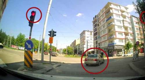 Eskişehir'de ne ışık dinledi, ne de kural...