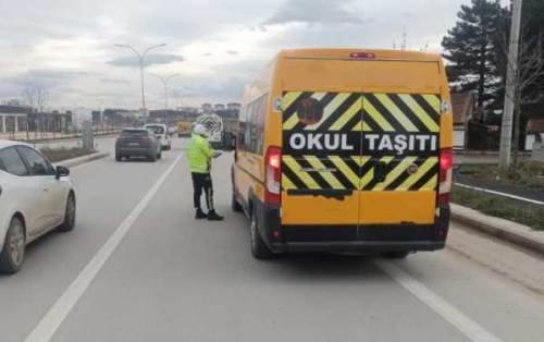 Eskişehir'de o araçlar ve sürücüleri denetimden geçti