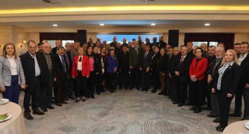 Eskişehir'de Odunpazarı’nın muhtarları ile bir araya geldi