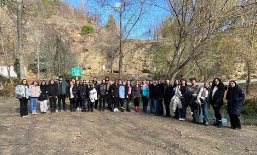 Eskişehir'de öğrenciler Gürleyik'e hayran kaldılar!