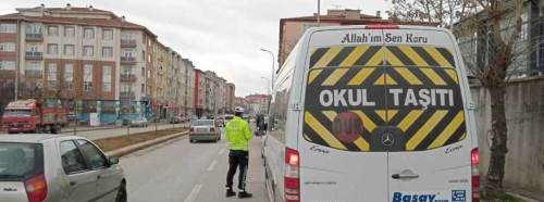 Eskişehir'de öğrencilerin can güvenliği için denetimler sürüyor!