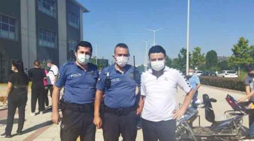 Eskişehir'de öğrencilerin imdadına onlar yetişti!