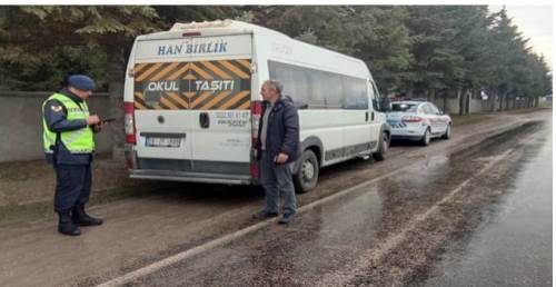 Eskişehir'de okul servisleri denetimden kaçamıyor!