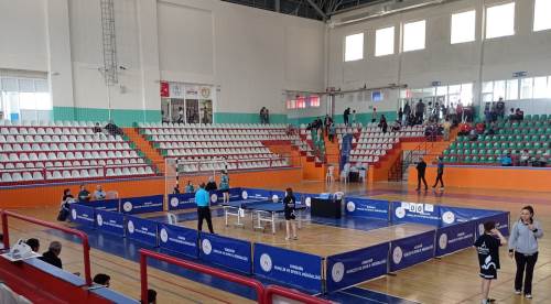 Eskişehir'de Okul Sporları Masa Tenisi Küçükler Türkiye Şampiyonası gerçekleşti
